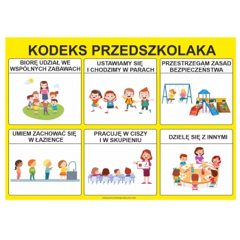Kodeks przedszkolaka - plansza 2
