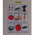 Duży zestaw kart edukacyjnych :Żywność / Śniadanie, Obiad, Podwieczorek, Owoce, Warzywa - wersja w j. angielskim
