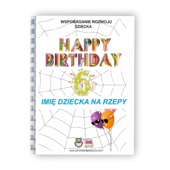 Personalizowana książeczka urodzinowa 6 lat