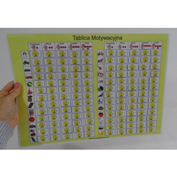 Magnetyczna Tablica Motywacyjna dla grupy przedszkolnej 