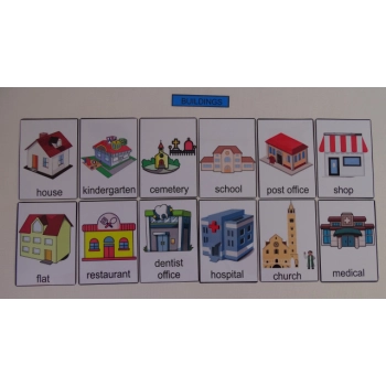 Mega zestaw kart edukacyjnych -  wersja w j. angielskim