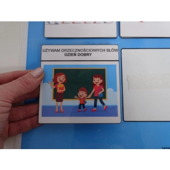 Kodeks przedszkolaka - uzupełnianie obrazkami