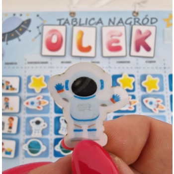 Tablica nagród z zadaniami dla dzieci