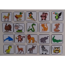 znaczki na szafkę zwierzątka
